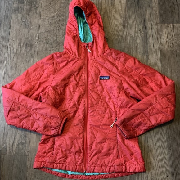 Patagonia Red Quilted Jacket XS - Picture 1 of 5